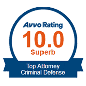 AVVO Top Criminal Defense Attorney