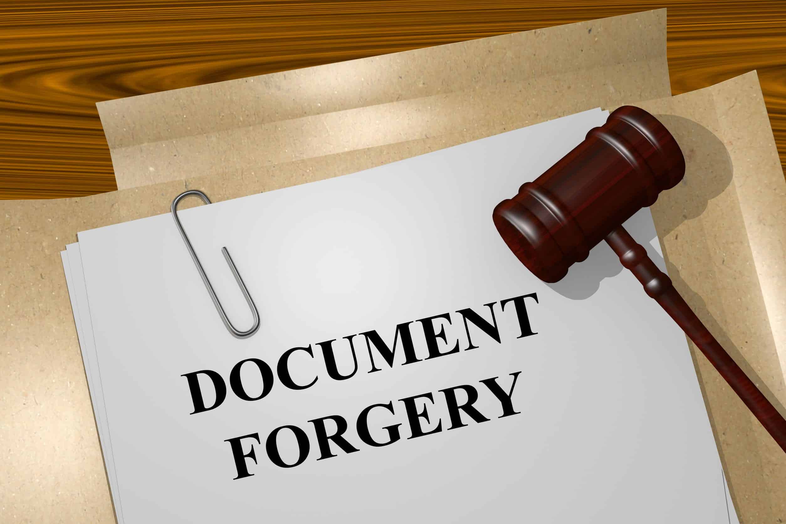 Chicago Forgery Attorney